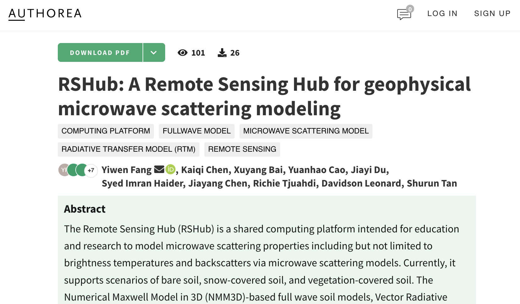 RSHub Paper